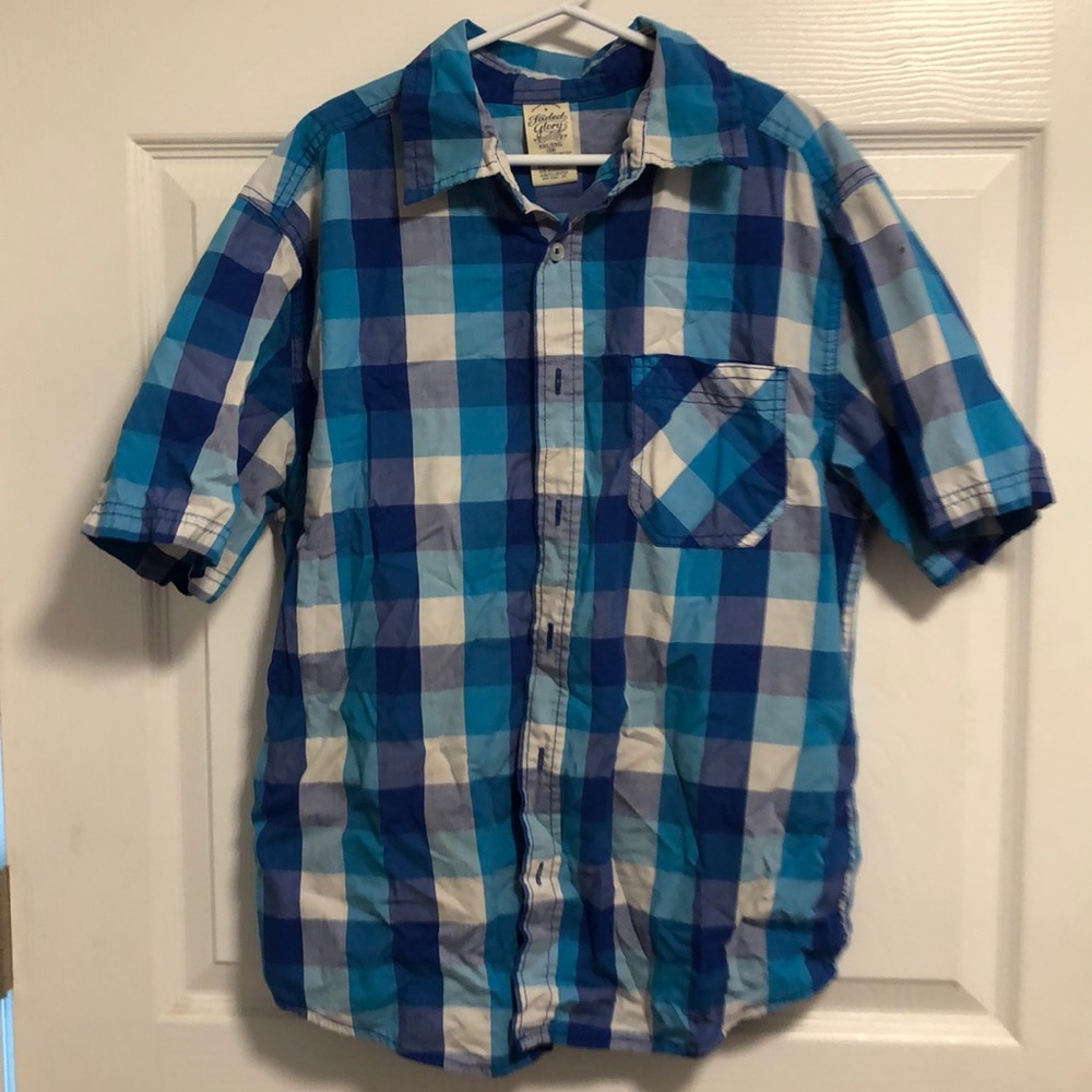 Boys short sleeve button down